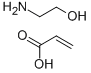 acrylic acid, compound with 2-aminoethanol (1:1) Struktur