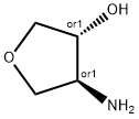 (3R,4S)-4-氨基四氢呋喃-3-醇, 330975-13-8, 结构式