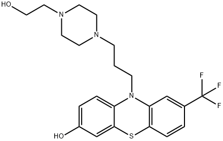 7-hydroxyfluphenazine Structure