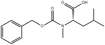 N-苄氧羰基-N-甲基-L-亮氨酸,33099-08-0,结构式