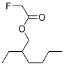 Fluoroacetic acid 2-ethylhexyl ester Structure