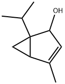 ツジャ-3-エン-2-オール 化学構造式