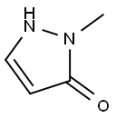 2-Methyl-1H-pyrazol-3(2H)-one Structure