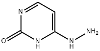 2-羟基-4-肼基嘧啶, 3310-41-6, 结构式
