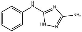 N-phenyl-1H-1,2,4-triazole-3,5-diamine  Structure
