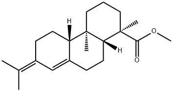 Abieta-13(15),8(14)-diene-18-oic acid methyl ester Structure