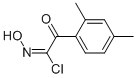Benzeneethanimidoyl chloride, N-hydroxy-2,4-dimethyl-alpha-oxo- (9CI) Structure