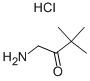 1-氨基-3,3-二甲基-2-丁酮盐酸盐,33119-72-1,结构式