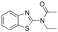 Acetamide, N-2-benzothiazolyl-N-ethyl- (9CI) Struktur