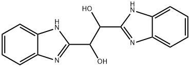 1,2-BIS(1H-BENZIMIDAZOL-2-YL)ETHANE-1,2-DIOL Structure