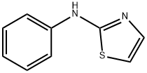 N-フェニル-2-アミノチアゾール 化学構造式