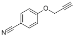4-プロパルギルオキシベンゾニトリル 化学構造式