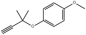 Benzene, 1-[(1,1-dimethyl-2-propyn-1-yl)oxy]-4-methoxy-