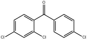 2,4,4'-トリクロロベンゾフェノン 化学構造式