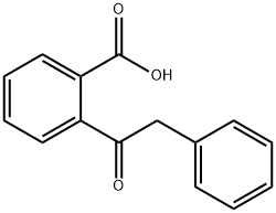 2-(フェニルアセチル)安息香酸 化学構造式