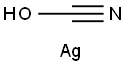 シアン酸銀(I) 化学構造式