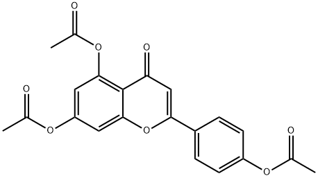 APIGENINTRIACETATE 结构式