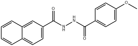 1-(4-甲氧基苄氧基)-2-(1-萘酚)-肼,331636-68-1,结构式