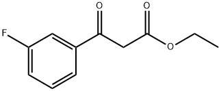 Ethyl (3-fluorobenzoyl)acetate Struktur