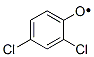 Phenoxy,  2,4-dichloro- Structure