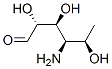4-アミノ-4,6-ジデオキシ-D-gluco-ヘキソース 化学構造式