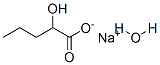 DL-2-羟基戊酸钠,331717-42-1,结构式