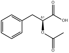 O-ACETYL PHENYL L-LACTIC ACID, 33173-31-8, 结构式