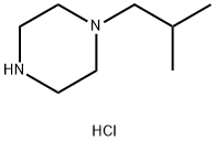1-N-异丁基哌嗪二盐酸盐 结构式
