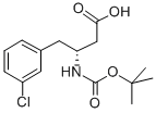 BOC-(R)-3-AMINO-4-(3-CHLORO-PHENYL)-BUTYRIC ACID