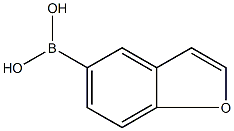 BENZOFURAN-5-BORONIC ACID Struktur