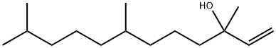 3,7,11-TRIMETHYL-1-DODECEN-3-OL Structure