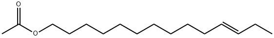 醋酸(E)-11-十四烯酯,33189-72-9,结构式