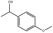 4-甲氧基-α-甲基苯甲醇,3319-15-1,结构式