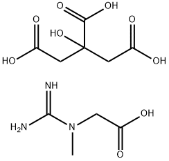 肌酸肝 结构式