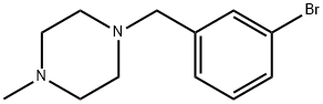 1-(3-BROMOBENZYL)-4-METHYLPIPERAZINE Structure