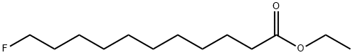 11-Fluoroundecanoic acid ethyl ester Struktur
