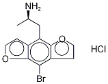 (R)-(-)-Bromo Dragonfly Hydrochloride Structure
