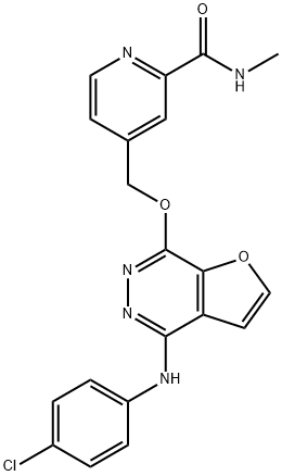 テラチニブ 化学構造式