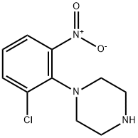 1-(2-CHLORO-6-NITROPHENYL)PIPERAZINE Struktur