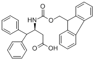 FMOC-L-Β-3-氨基-4,4-二苯基-丁酸, 332062-08-5, 结构式