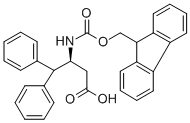 (S)-FMOC-GAMMA  GAMMA-DIPHENYL-BETA-HOMO Struktur