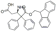 FMOC-(R)-3-氨基-4,4-二苯基-丁酸,332062-10-9,结构式