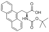 BOC-L-ANTHRYLALANINE Structure