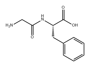 GLYCYL-L-PHENYLALANINE Structure