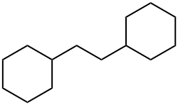 1,1'-エチレンビスシクロヘキサン 化学構造式
