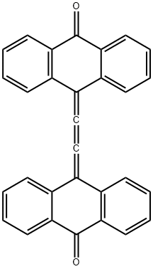 10,10'-(ethene-1,2-diylidene)dianthrone  Struktur