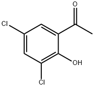 3',5'-ジクロロ-2'-ヒドロキシアセトフェノン 塩化物 化学構造式