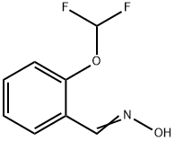 Benzaldehyde, 2-(difluoromethoxy)-, oxime (9CI) Structure