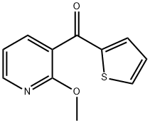 2-METHOXY-3-THENOYLPYRIDINE Structure