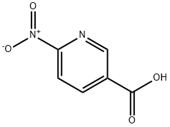 2-硝基-5-吡啶羧酸 结构式